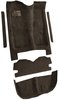 5-Piece Molded Cut Pile Carpet Kit for 1978 Chevrolet El Camino, GMC Caballero [Mass Backing, Dark Briar Brown] - image 2