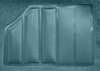 5-Piece Molded Cut Pile Carpet Kit for 1978 Chevrolet El Camino, GMC Caballero [Mass Backing, Blue] - image 3