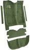 5-Piece Molded Cut Pile Carpet Kit for 1978 Chevrolet El Camino, GMC Caballero [Mass Backing, Willow Green] - image 2