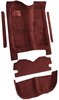 5-Piece Molded Cut Pile Carpet Kit for 1978 Chevrolet El Camino, GMC Caballero [Mass Backing, Claret/Oxblood] - image 2