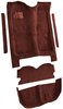 5-Piece Molded Cut Pile Carpet Kit for 1979-1981 Chevrolet El Camino, GMC Caballero [OE-Style Jute Backing, Maple/Canyon] - image 2