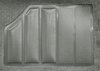 5-Piece Molded Cut Pile Carpet Kit for 1979-1981 Chevrolet El Camino, GMC Caballero [OE-Style Jute Backing, Silver] - image 3