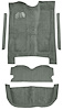 5-Piece Molded Cut Pile Carpet Kit for 1979-1981 Chevrolet El Camino, GMC Caballero [OE-Style Jute Backing, Dove Gray] - image 1