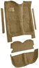 5-Piece Molded Cut Pile Carpet Kit for 1979-1981 Chevrolet El Camino, GMC Caballero [Mass Backing, Doeskin/Camel Tan] - image 2