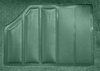 5-Piece Molded Cut Pile Carpet Kit for 1979-1981 Chevrolet El Camino, GMC Caballero [Mass Backing, Silver Green/Jade] - image 3