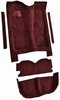 5-Piece Molded Cut Pile Carpet Kit for 1982-1986 Chevrolet El Camino, GMC Caballero [OE-Style Jute Backing, Maroon] - image 2