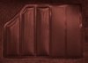 5-Piece Molded Cut Pile Carpet Kit for 1982-1986 Chevrolet El Camino, GMC Caballero [Mass Backing, Maple/Canyon] - image 3