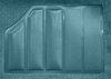5-Piece Molded Cut Pile Carpet Kit for 1982-1986 Chevrolet El Camino, GMC Caballero [Mass Backing, Blue] - image 3