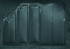 5-Piece Molded Cut Pile Carpet Kit for 1987 Chevrolet El Camino, GMC Caballero [Mass Backing, Federal Blue] - image 3