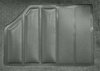 5-Piece Molded Cut Pile Carpet Kit for 1987 Chevrolet El Camino, GMC Caballero [Mass Backing, Dove Gray] - image 3