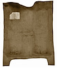 Molded Cut Pile Carpet for 1978-1987 Buick, Chevrolet, Oldsmobile, Pontiac G-Body Models [OE-Style Jute Backing, Medium Doeskin] - image 1