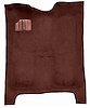 Molded Cut Pile Carpet for 1978-1987 Buick, Chevrolet, Oldsmobile, Pontiac G-Body Models [Mass Backing, Maple/Canyon] - image 1