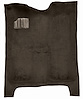 Molded Cut Pile Carpet for 1978-1987 Buick, Chevrolet, Oldsmobile, Pontiac G-Body Models [Mass Backing, Dark Briar Brown] - image 1