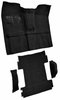 Molded Loop Carpet for 1969-1972 Chevrolet Blazer, 1970-1972 GMC Jimmy [OE-Style Jute Backing, 4-Piece, Black] - image 2