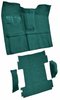 Molded Loop Carpet for 1969-1972 Chevrolet Blazer, 1970-1972 GMC Jimmy [OE-Style Jute Backing, 4-Piece, Aqua] - image 2