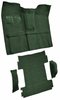 Molded Loop Carpet for 1969-1972 Chevrolet Blazer, 1970-1972 GMC Jimmy [OE-Style Jute Backing, 4-Piece, Dark Green] - image 2