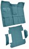 Molded Loop Carpet for 1969-1972 Chevrolet Blazer, 1970-1972 GMC Jimmy [OE-Style Jute Backing, 4-Piece, Medium Blue] - image 2