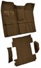 Molded Loop Carpet for 1969-1972 Chevrolet Blazer, 1970-1972 GMC Jimmy [OE-Style Jute Backing, 4-Piece, Dark Saddle] - image 2