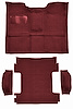 Molded Loop Carpet for 1969-1972 Chevrolet Blazer, 1970-1972 GMC Jimmy [OE-Style Jute Backing, 4-Piece, Maroon] - image 1