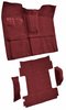 Molded Loop Carpet for 1969-1972 Chevrolet Blazer, 1970-1972 GMC Jimmy [OE-Style Jute Backing, 4-Piece, Maroon] - image 2