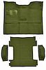 Molded Loop Carpet for 1969-1972 Chevrolet Blazer, 1970-1972 GMC Jimmy [OE-Style Jute Backing, 4-Piece, Moss Green] - image 1