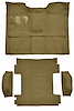 Molded Loop Carpet for 1969-1972 Chevrolet Blazer, 1970-1972 GMC Jimmy [OE-Style Jute Backing, 4-Piece, Fawn/Sandalwood] - image 1