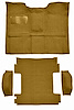 Molded Loop Carpet for 1969-1972 Chevrolet Blazer, 1970-1972 GMC Jimmy [OE-Style Jute Backing, 4-Piece, Gold] - image 1