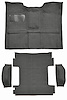 Molded Loop Carpet for 1969-1972 Chevrolet Blazer, 1970-1972 GMC Jimmy [OE-Style Jute Backing, 4-Piece, Gunmetal Gray] - image 1