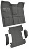 Molded Loop Carpet for 1969-1972 Chevrolet Blazer, 1970-1972 GMC Jimmy [Mass Backing, 4-Piece, Gunmetal Gray] - image 2