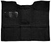 Molded Loop Carpet for 1969-1972 Chevrolet Blazer, 1970-1972 GMC Jimmy [OE-Style Jute Backing, 1-Piece, Black] - image 1