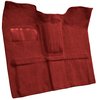Molded Loop Carpet for 1969-1972 Chevrolet Blazer, 1970-1972 GMC Jimmy [OE-Style Jute Backing, 1-Piece, Red] - image 2