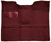 Molded Loop Carpet for 1969-1972 Chevrolet Blazer, 1970-1972 GMC Jimmy [OE-Style Jute Backing, 1-Piece, Maroon] - image 1