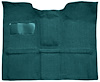 Molded Loop Carpet for 1969-1972 Chevrolet Blazer, 1970-1972 GMC Jimmy [Mass Backing, 1-Piece, Aqua] - image 1