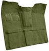 Molded Loop Carpet for 1969-1972 Chevrolet Blazer, 1970-1972 GMC Jimmy [Mass Backing, 1-Piece, Moss Green] - image 2