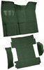 Molded Loop Carpet for 1969-1972 Chevrolet Blazer, 1970-1972 GMC Jimmy [OE-Style Jute Backing, 4-Piece, 2WD, Dark Green] - image 2