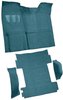 Molded Loop Carpet for 1969-1972 Chevrolet Blazer, 1970-1972 GMC Jimmy [OE-Style Jute Backing, 4-Piece, 2WD, Medium Blue] - image 2