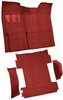 Molded Loop Carpet for 1969-1972 Chevrolet Blazer, 1970-1972 GMC Jimmy [Mass Backing, 4-Piece, 2WD, Red] - image 2