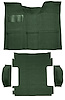 Molded Loop Carpet for 1969-1972 Chevrolet Blazer, 1970-1972 GMC Jimmy [Mass Backing, 4-Piece, 2WD, Dark Green] - image 1
