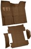 Molded Loop Carpet for 1969-1972 Chevrolet Blazer, 1970-1972 GMC Jimmy [Mass Backing, 4-Piece, 2WD, Dark Saddle] - image 2