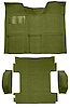 Molded Loop Carpet for 1969-1972 Chevrolet Blazer, 1970-1972 GMC Jimmy [Mass Backing, 4-Piece, 2WD, Moss Green] - image 1