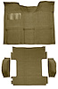 Molded Loop Carpet for 1969-1972 Chevrolet Blazer, 1970-1972 GMC Jimmy [Mass Backing, 4-Piece, 2WD, Fawn/Sandalwood] - image 1