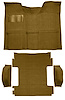 Molded Loop Carpet for 1969-1972 Chevrolet Blazer, 1970-1972 GMC Jimmy [Mass Backing, 4-Piece, 2WD, Gold] - image 1