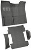 Molded Loop Carpet for 1969-1972 Chevrolet Blazer, 1970-1972 GMC Jimmy [Mass Backing, 4-Piece, 2WD, Gunmetal Gray] - image 2