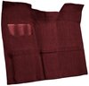 Molded Loop Carpet for 1969-1972 Chevrolet Blazer, 1970-1972 GMC Jimmy [OE-Style Jute Backing, 1-Piece, 2WD, Maroon] - image 2