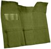 Molded Loop Carpet for 1969-1972 Chevrolet Blazer, 1970-1972 GMC Jimmy [OE-Style Jute Backing, 1-Piece, 2WD, Moss Green] - image 2