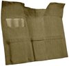 Molded Loop Carpet for 1969-1972 Chevrolet Blazer, 1970-1972 GMC Jimmy [OE-Style Jute Backing, 1-Piece, 2WD, Fawn/Sandalwood] - image 2