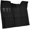 Molded Loop Carpet for 1969-1972 Chevrolet Blazer, 1970-1972 GMC Jimmy [Mass Backing, 1-Piece, 2WD, Black] - image 2
