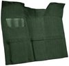 Molded Loop Carpet for 1969-1972 Chevrolet Blazer, 1970-1972 GMC Jimmy [Mass Backing, 1-Piece, 2WD, Dark Green] - image 2