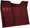 Molded Loop Carpet for 1969-1972 Chevrolet Blazer, 1970-1972 GMC Jimmy [Mass Backing, 1-Piece, 2WD, Maroon] - image 2