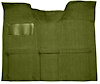 Molded Loop Carpet for 1969-1972 Chevrolet Blazer, 1970-1972 GMC Jimmy [Mass Backing, 1-Piece, 2WD, Moss Green] - image 1